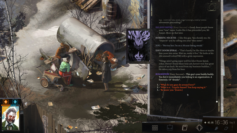 Illustration for article titled Disco Elysium is the best unofficial Twin Peaks game ever made